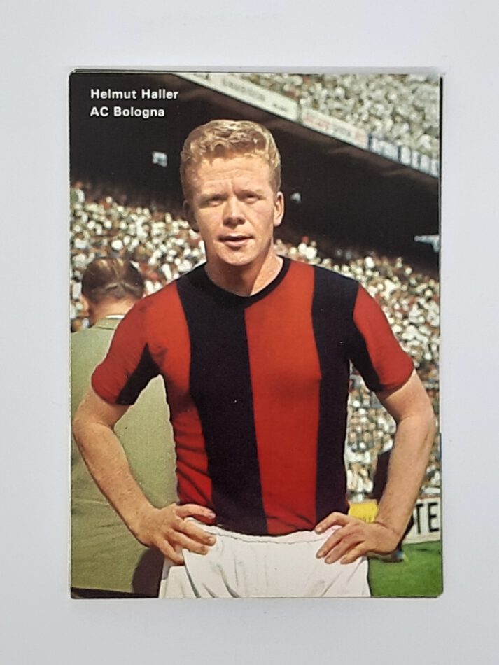 Fußball Sammelbild Helmut Haller Postkarte Aral 1966