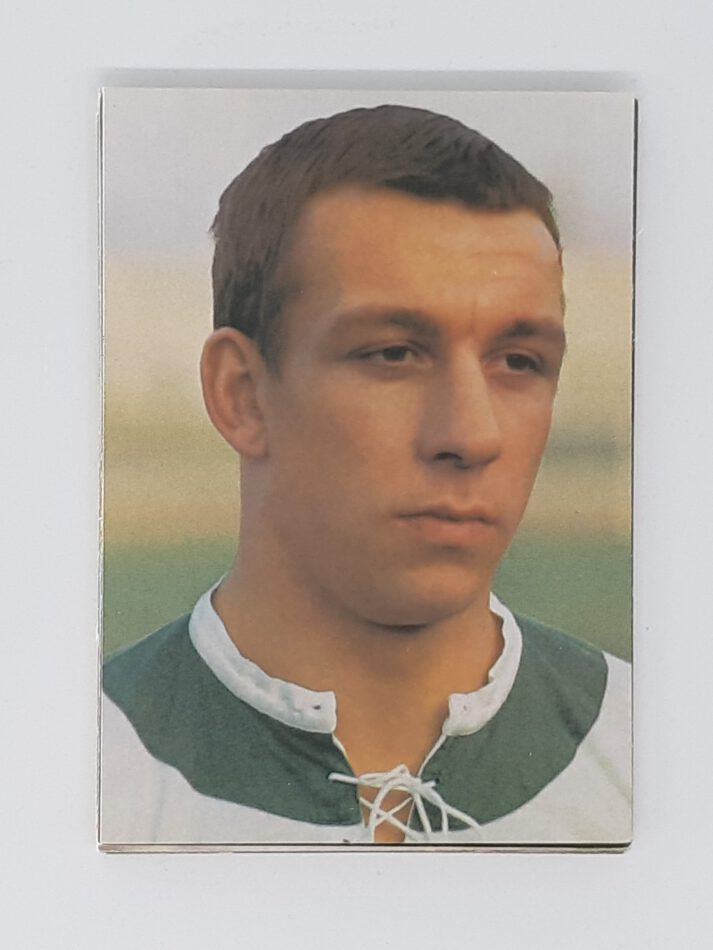 Fußball Sammelbild Horst-Dieter Höttges Postkarte Aral 1966