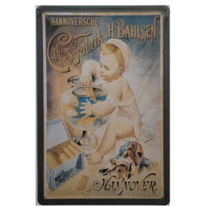 Blechschild Bahlsen Hannoversche Cakes-Fabrik Baby (20 x 30 cm)