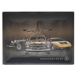 Blechschild Mercedes-Benz - 3 Nostalgic Cars (30 x 40 cm) (Nostalgic Art)