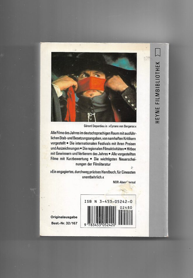 Film-Bibliothek Film-Jahrbuch 1992 - Lothar R. Just , Heyne Filmbibliothek – Bild 2