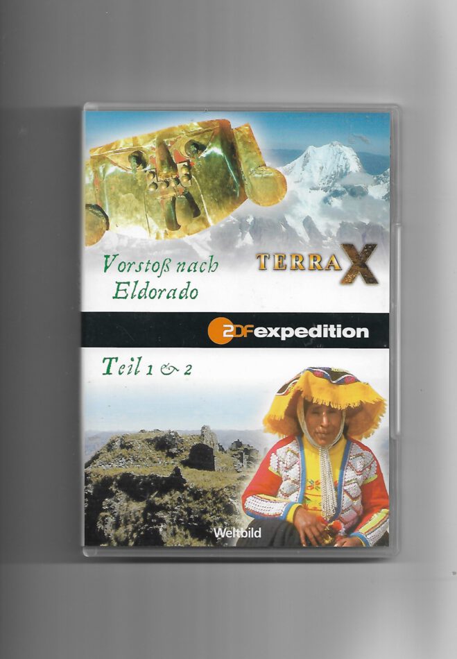 DVD TERRA X - Vorstoß nach Eldorado Teil 1 und 2 (ZDF Expedition) FSK ab 0