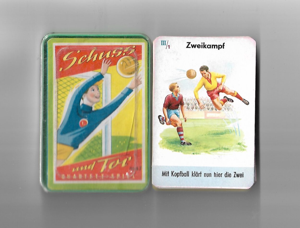 Dies & Das Quartett Schuss und Tor S &S 8647 sechziger Jahre Sammlerstück – Bild 2