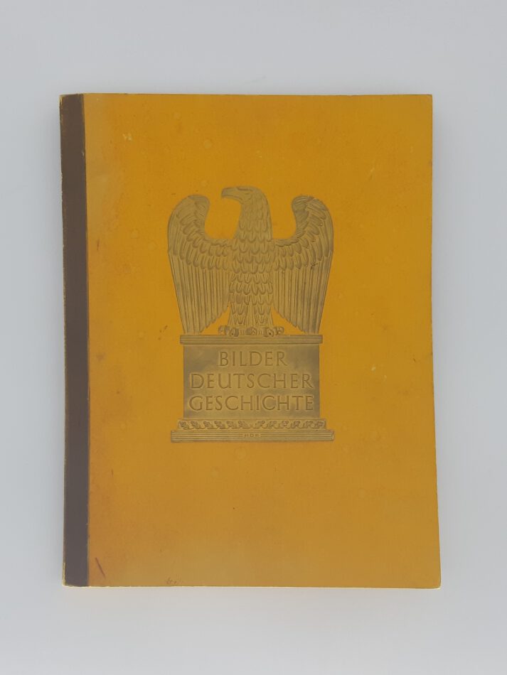 ALBEN SAMMELBILDERALBUM Bilder Deutscher Geschichte Cigaretten Bilderdienst 1936 vollständig