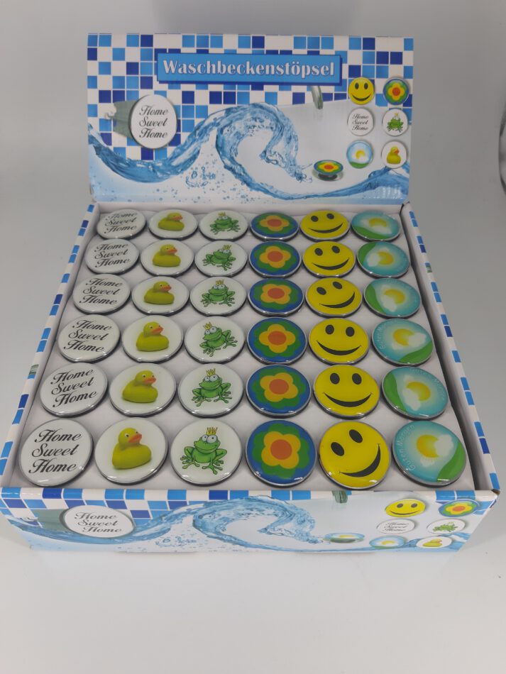 Haushaltswaren Waschbeckenstöpsel Guten Morgen 40 mm – Bild 2