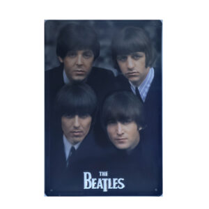 Blechschild The Beatles - Portrait (20 x 30 cm)