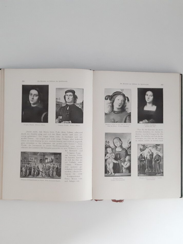 Kunst Geschichte der Malerei Band I - III von Richard Muther Verlag von Neufeld & Henius 2. Auflage 1912 – Bild 3
