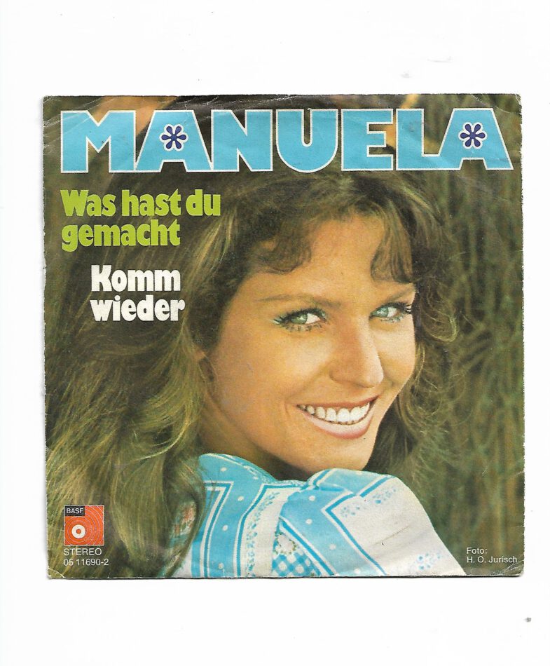 Flohmarkt Vinyl Single Manuela Was hast du gemacht