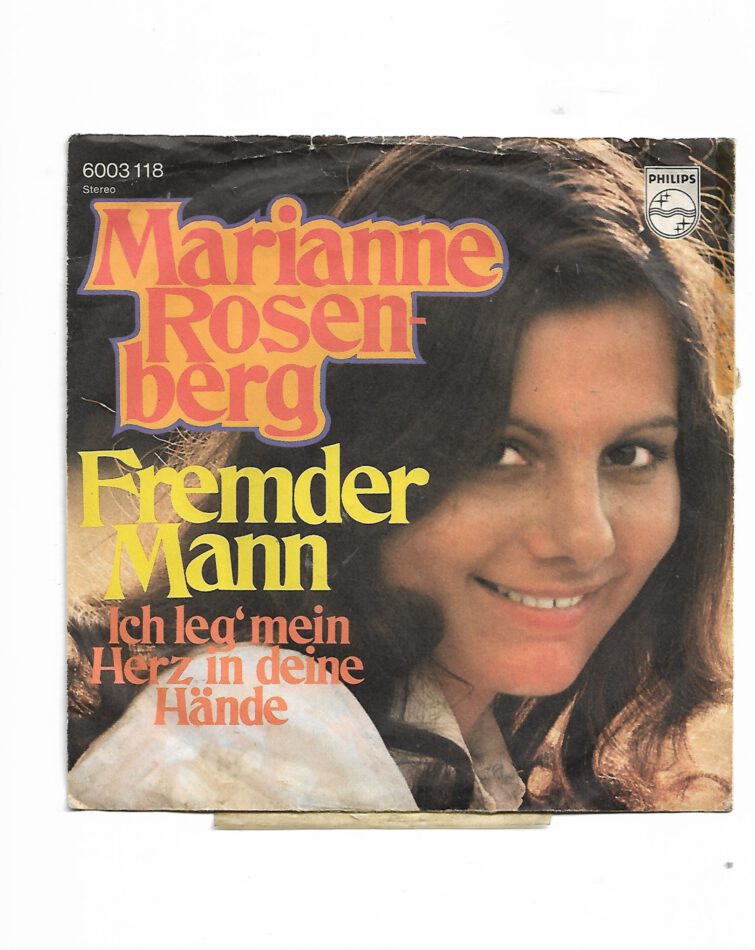 Flohmarkt Vinyl Single Marianne Rosenberg Fremder Mann