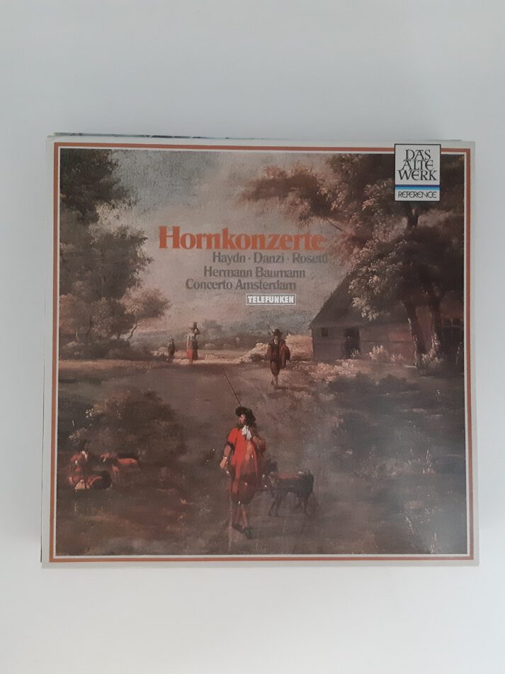 LP Schallplatte Vinyl Hornkonzerte Haydn Danzi Rosetti Hermann Baumann Concerto Amsterdam Das alte Werk