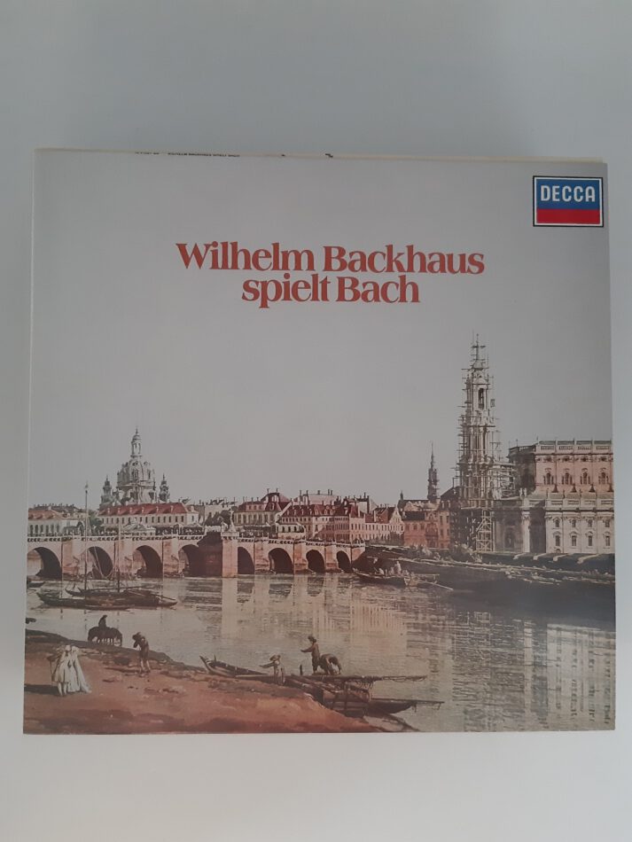 LP Schallplatte Vinyl Wilhelm Backhaus spielt Bach Englische Suite Nr.6, Französische Suite Nr.5