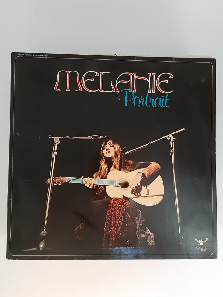LP Schallplatte Vinyl 2 LP Melanie Porträt