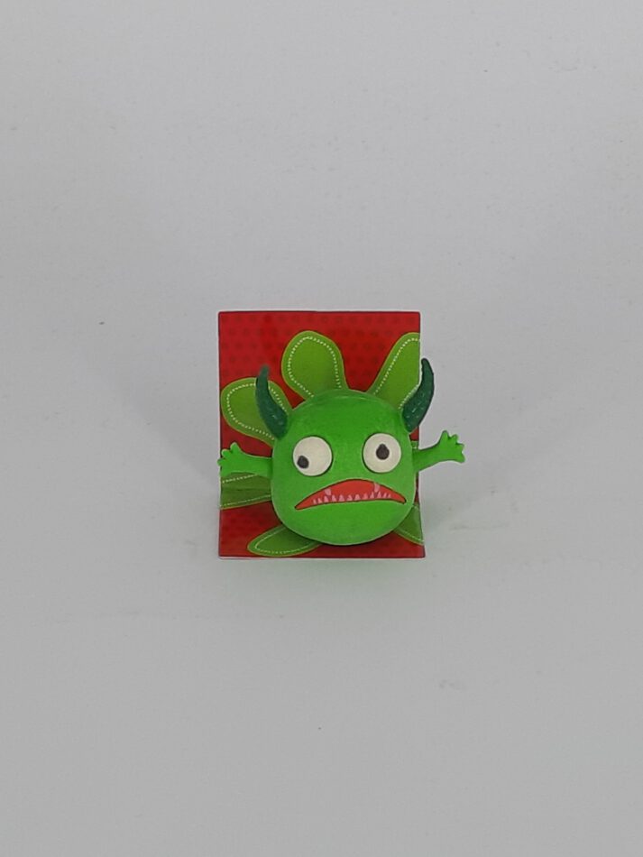 Radierer Glubschaugen-Monster grün