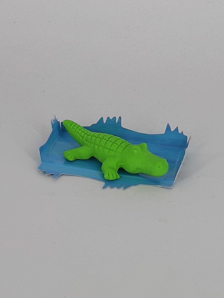 Radierer Krokodil I