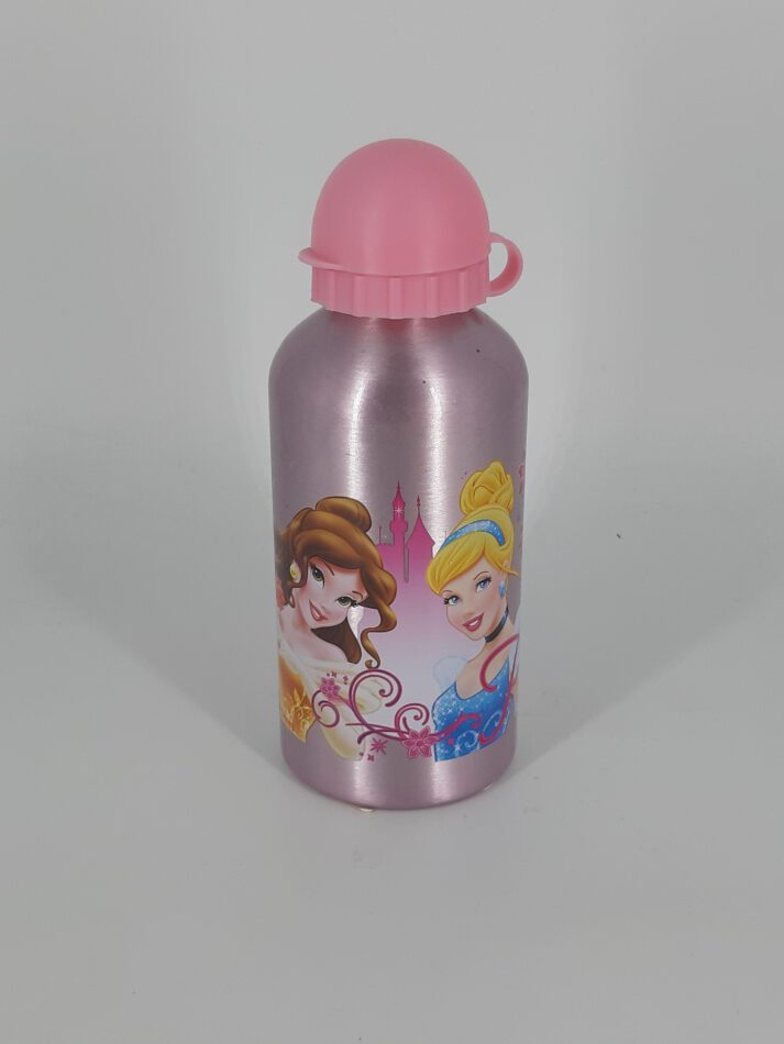 Trinkflasche Aluminium Disney Princess rosa 0,5 L neu Angebot!