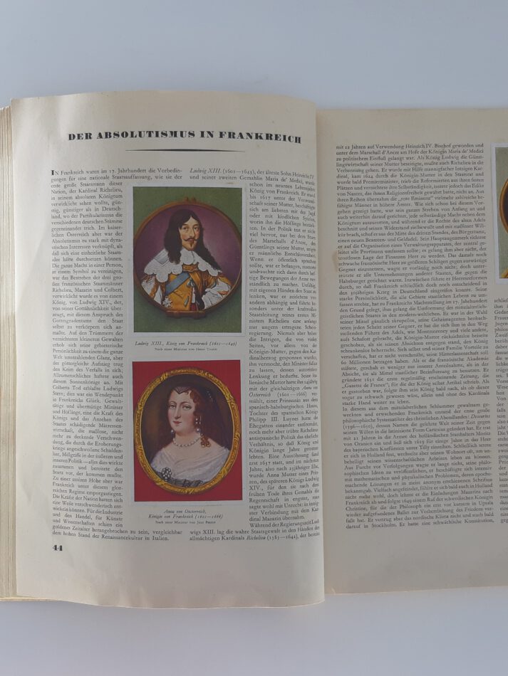 ALBEN SAMMELBILDERALBUM Gestalten der Weltgeschichte herausgegeben vom Cigaretten Bilderdienst Altona-Bahrenfeld 1933 vollständig – Bild 3