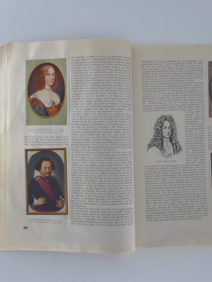 ALBEN SAMMELBILDERALBUM Gestalten der Weltgeschichte herausgegeben vom Cigaretten Bilderdienst Altona-Bahrenfeld 1933 vollständig – Bild 2