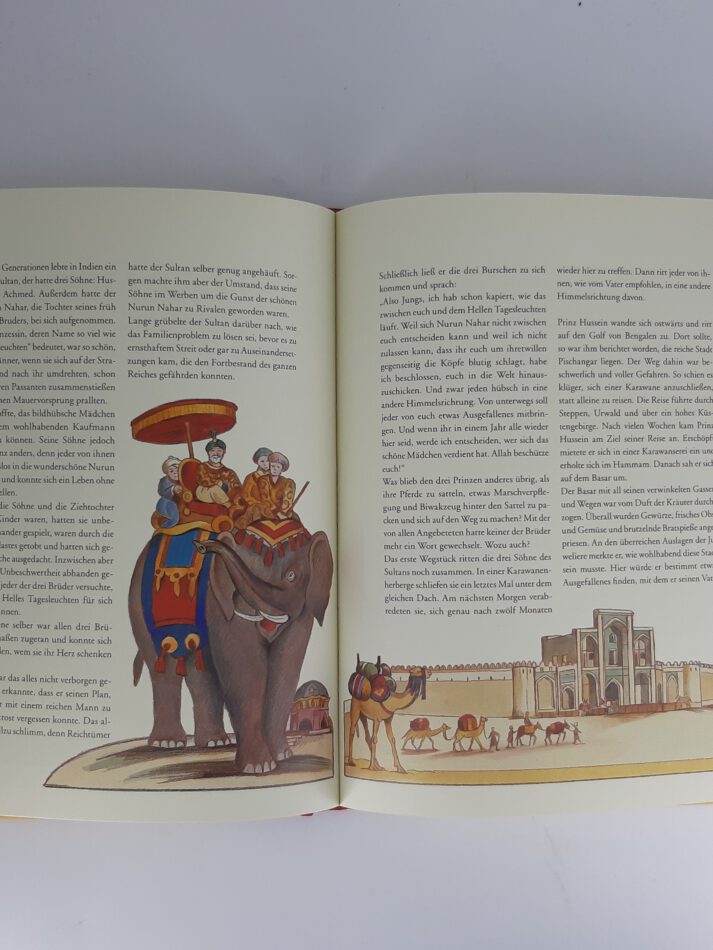 Kinderbuch Die schönsten Märchen aus tausendundeiner Nacht von Horst Künnemann / Mario Grasso Lappan Verlag 2004 – Bild 7