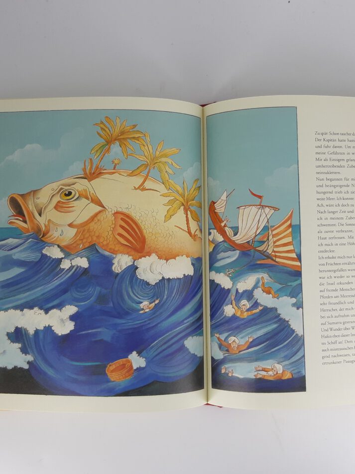 Kinderbuch Die schönsten Märchen aus tausendundeiner Nacht von Horst Künnemann / Mario Grasso Lappan Verlag 2004 – Bild 4