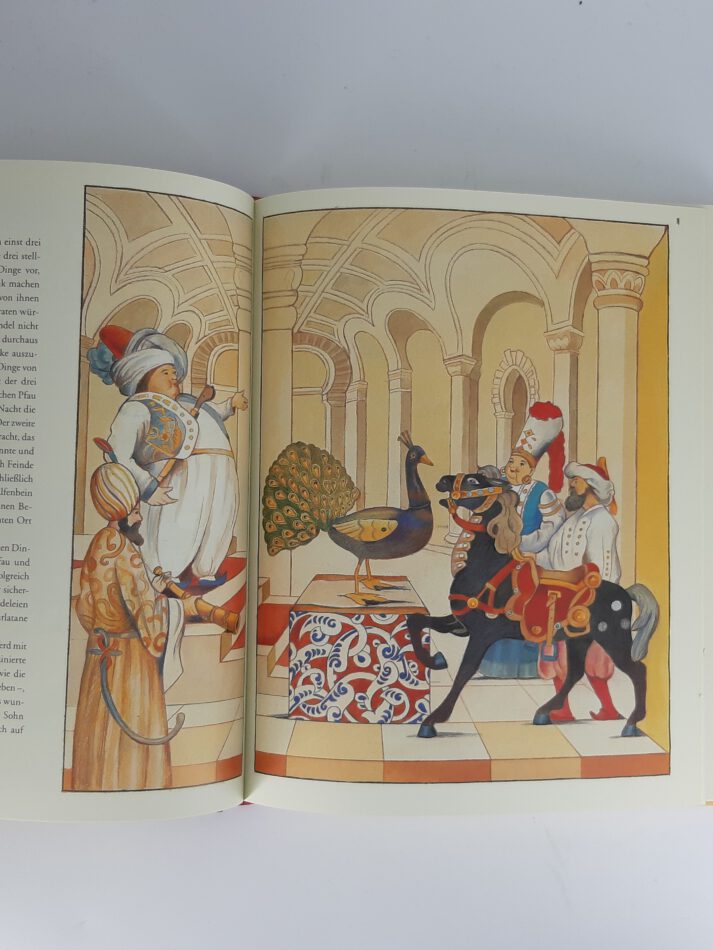 Kinderbuch Die schönsten Märchen aus tausendundeiner Nacht von Horst Künnemann / Mario Grasso Lappan Verlag 2004 – Bild 3