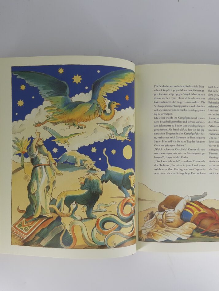 Kinderbuch Die schönsten Märchen aus tausendundeiner Nacht von Horst Künnemann / Mario Grasso Lappan Verlag 2004 – Bild 8