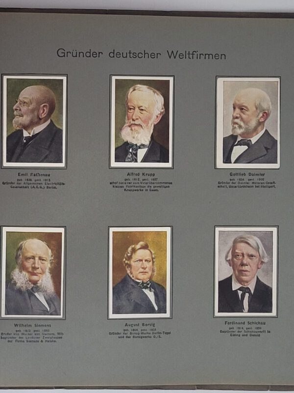 ALBEN SAMMELBILDERALBUM DIE WELT IN BILDERN. Jasmatzi, Cigarettenfabrik  1928 vollständig – Bild 8