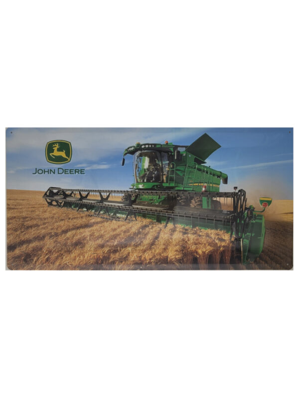 Blechschild John Deere - Mähdrescher 5670 (Nostalgic Art) (25 x 50 cm)