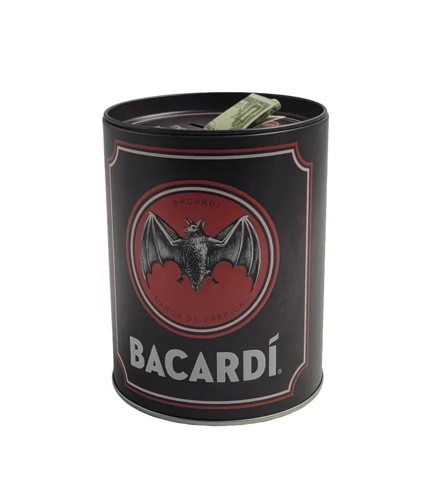 Spardose Bacardi Logo Black (Nostalgic Art)