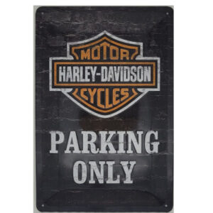 Blechschild Harley Davidson - Parking only Nostalgic Art (20 x 30 cm)