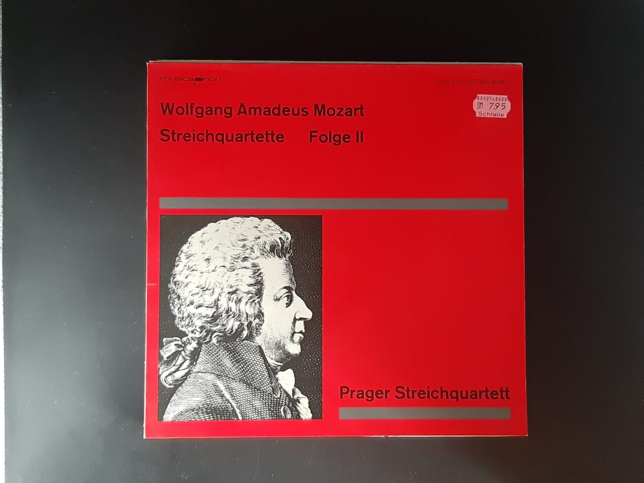 LP Schallplatte Vinyl Mozart Prager Streichquartett Folge II musicaphon