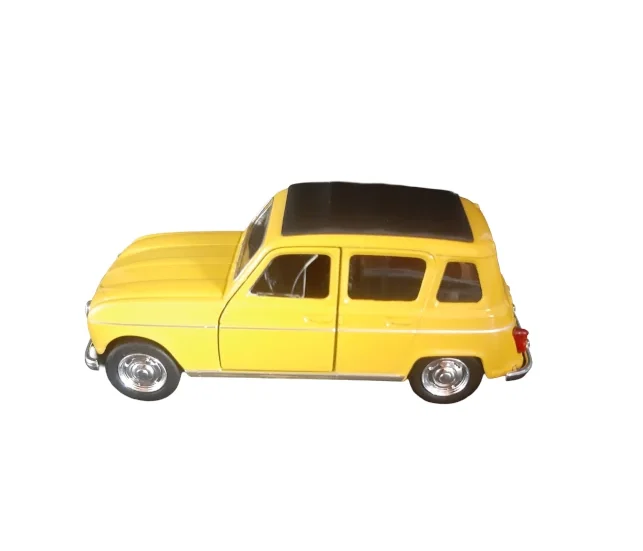 Modellauto Renault - R4 Klassiker gelb 1:36 – Bild 2