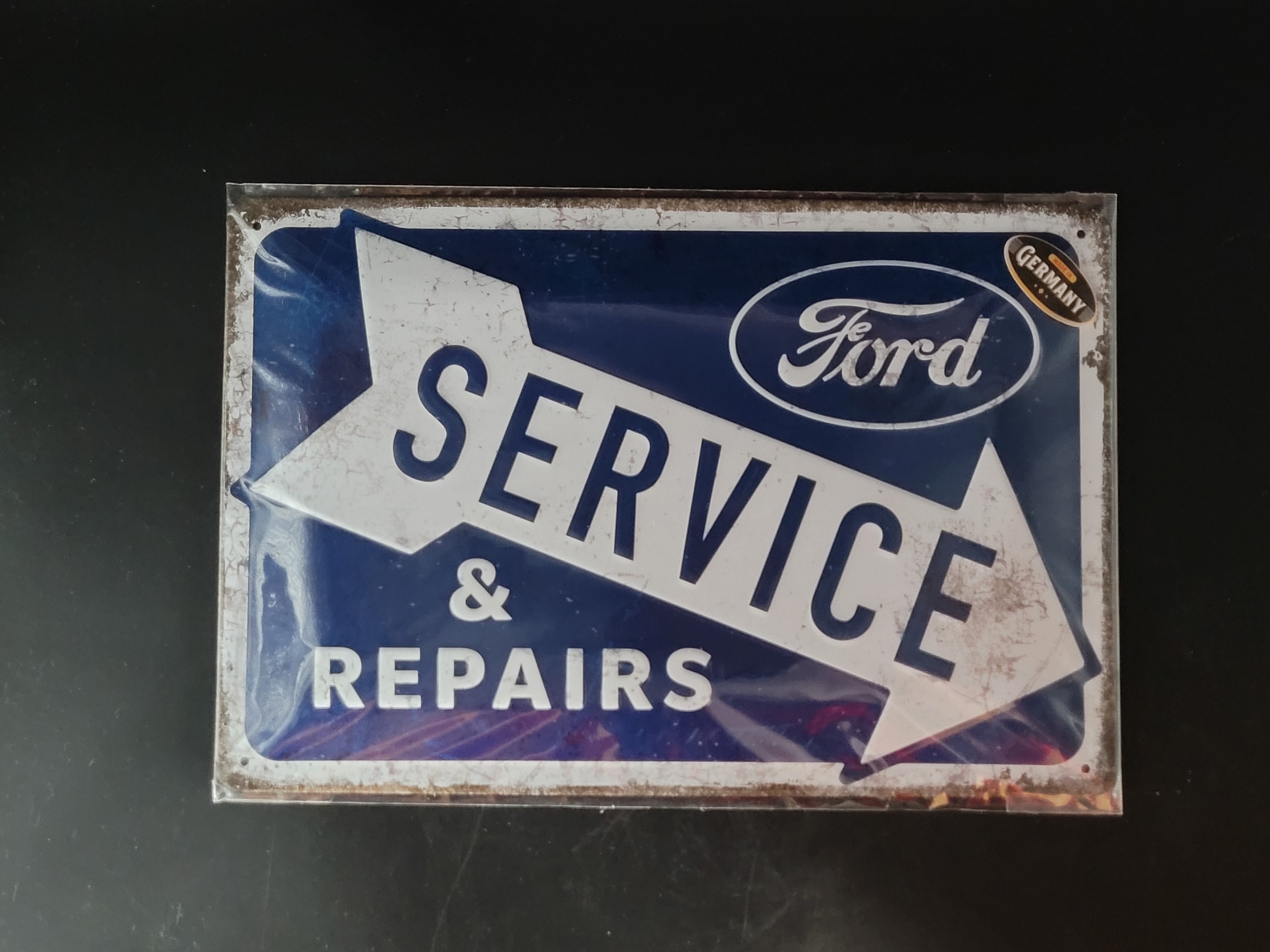 Ford Blechschild Werkstatt Repair Nostalgie Schild 30 cm Neu 