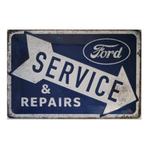 Blechschild Ford - Service & Repairs Nostalgic Art (20 x 30 cm)