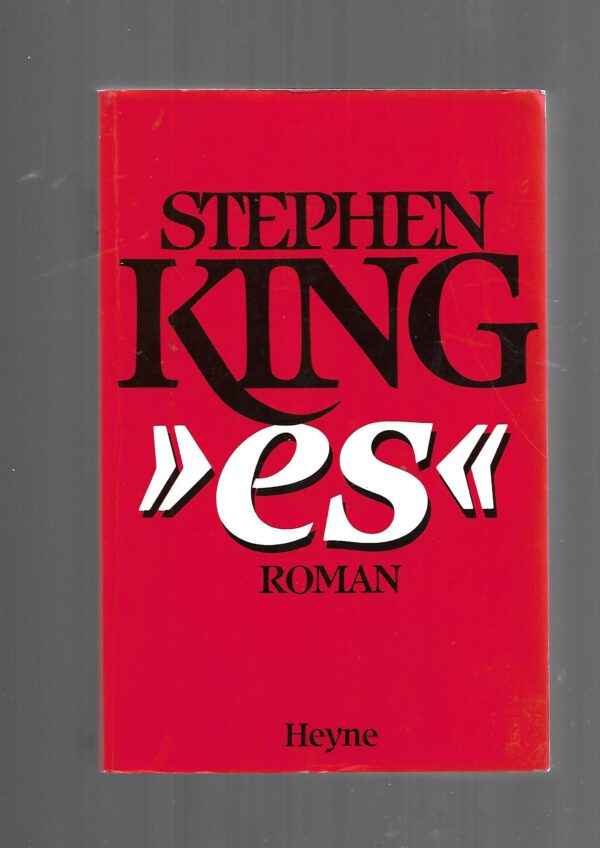 Kriminalroman Stephen King Es Heyne Jumbo 1986