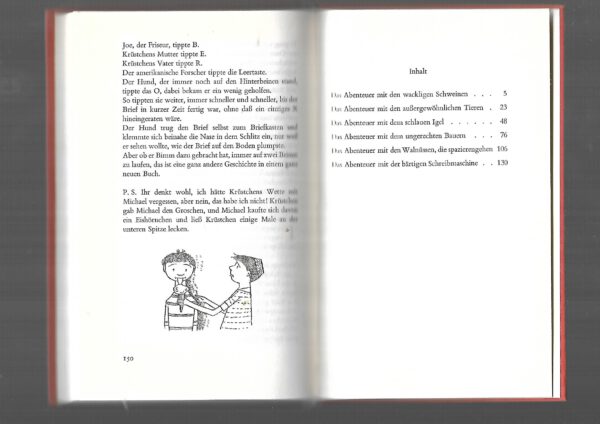 Jugendbuch Leila Berg Krüstchens Abenteuer Matthias-Grünewald-Verlag Mainz  1962 – Bild 4