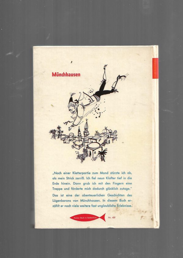 Jugendbuch GJB Gottfried August Bürger Münchhausen Fischer 1969 – Bild 2