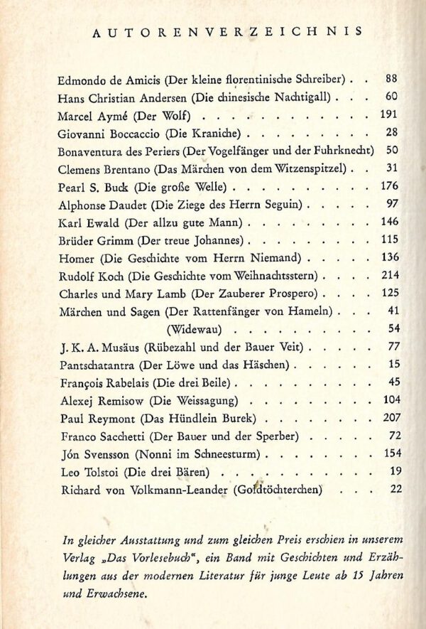 Kinderbuch Anni Wiedemann (Hrsg) Kinder-Vorlesebuch Langewiesche-Brandt 1955 Leihbuch – Bild 2