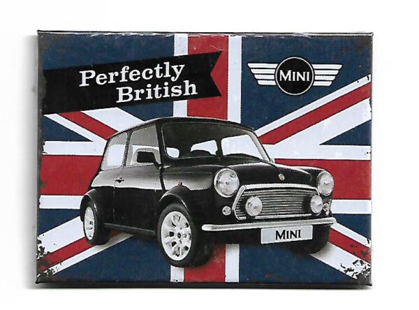 Magnet Mini-cooper Perfectly british Union Jack