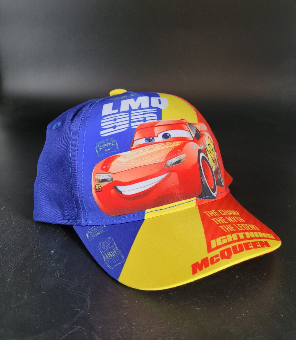 Kinder Kappe Cap – Cars Lightning McQueen Größe 54 verstellbar
