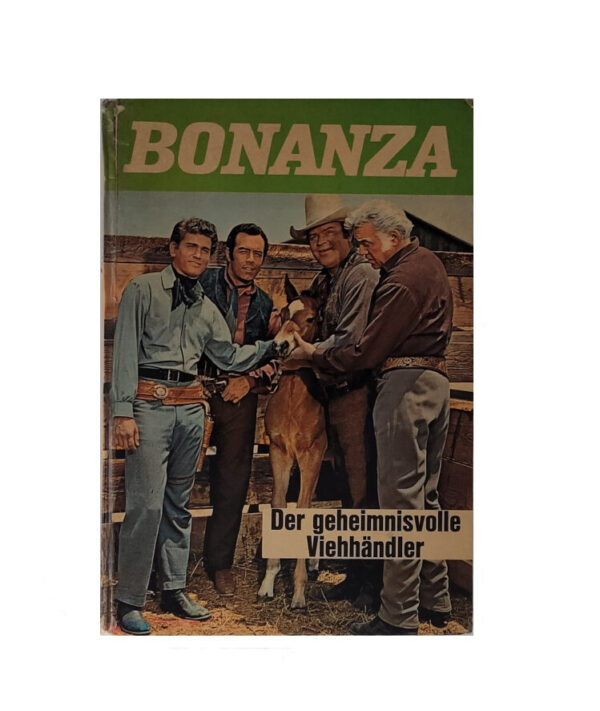 Fernseh-Nostalgie Bonanza - Der geheimnisvolle Viehhändler Band 2 Neuer Tessloff Verlag 1968