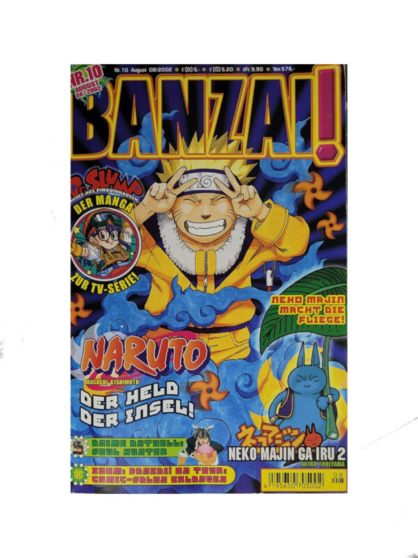 Manga Banzai Manga-Magazin Softcover Carlsen Verlag NR. 10 08/2002