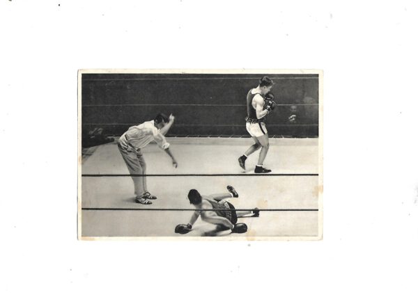 Sammelbild Bruno Ahlberg - Luciano Fabbroni Boxen Sammelwerk Nr. 6 Olympia 1932