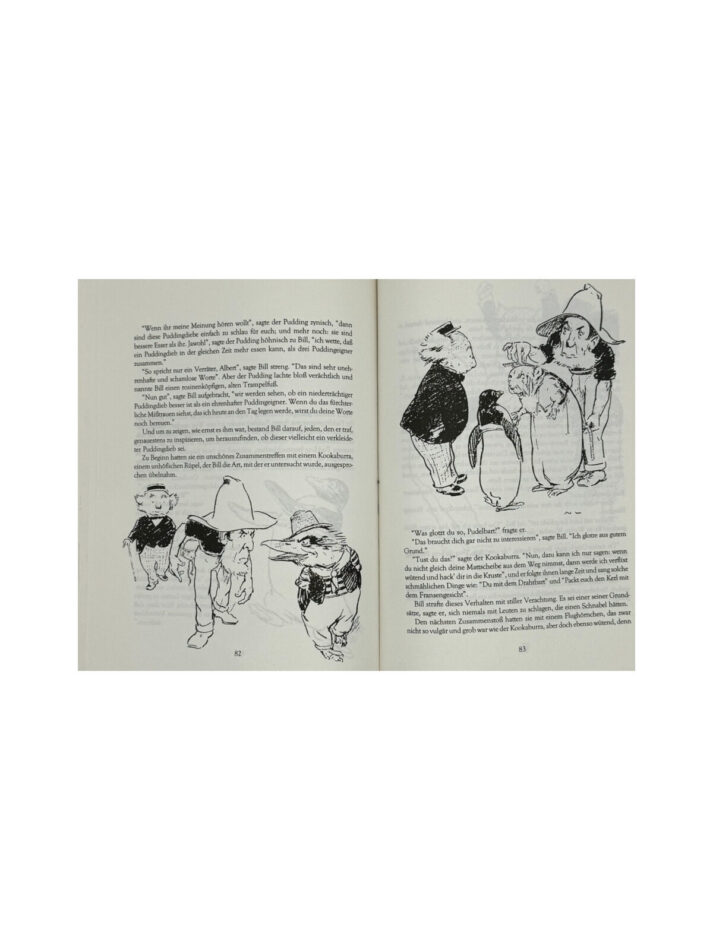 Kinderbuch Norman Lindsay Der Zauberpudding - Die Abenteuer des Bunyip Bluegum - Leihbuch - Olaf Hille Buchverlag 1992 – Bild 3