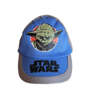 Kinder Kappe Cap – Star Wars - Meister Yoda 52 cm verstellbar 100 % Baumwolle
