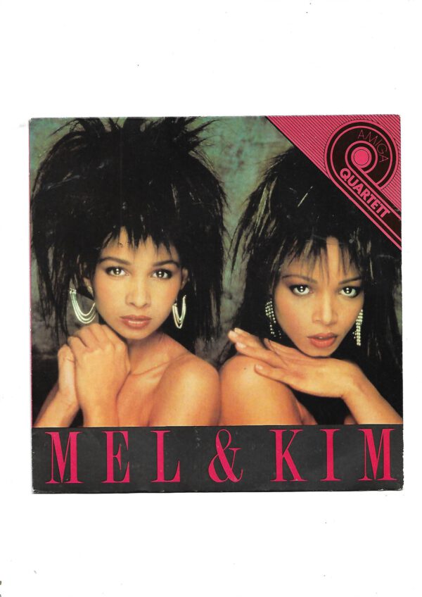 Flohmarkt Vinyl Single Mel & Kim - Electronic Pop Amiga Quartett 1987