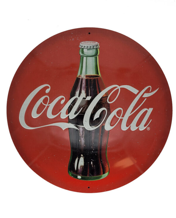 Blechschild Coca-Cola rund 35 cm (Nostalgic Art)