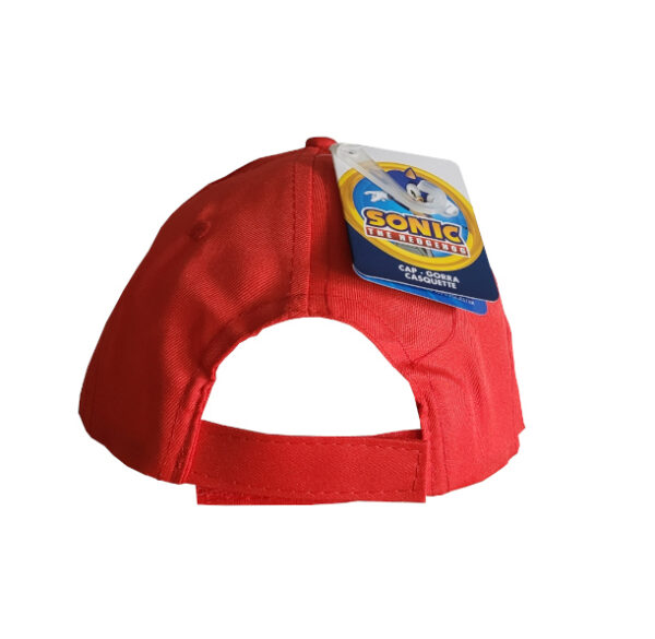 Kinder Kappe Cap – Sonic - The Hedgehog - Igelkinder - rot 52 cm – Bild 2