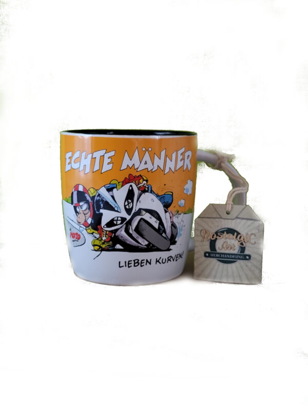 Tasse Echte Männer lieben Kurven! (Nostalgic Art) – Bild 3