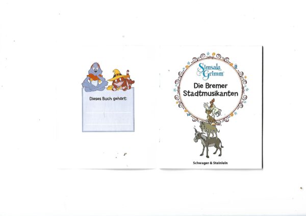 Kinderbuch Märchen Simsala Grimm - 5 Minibücher - Sammlung – Bild 2