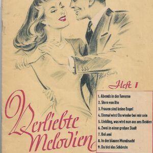 Zeitschrift   Verliebte Melodien Heft 1 - 9 Film- und Tanzschlager 1947